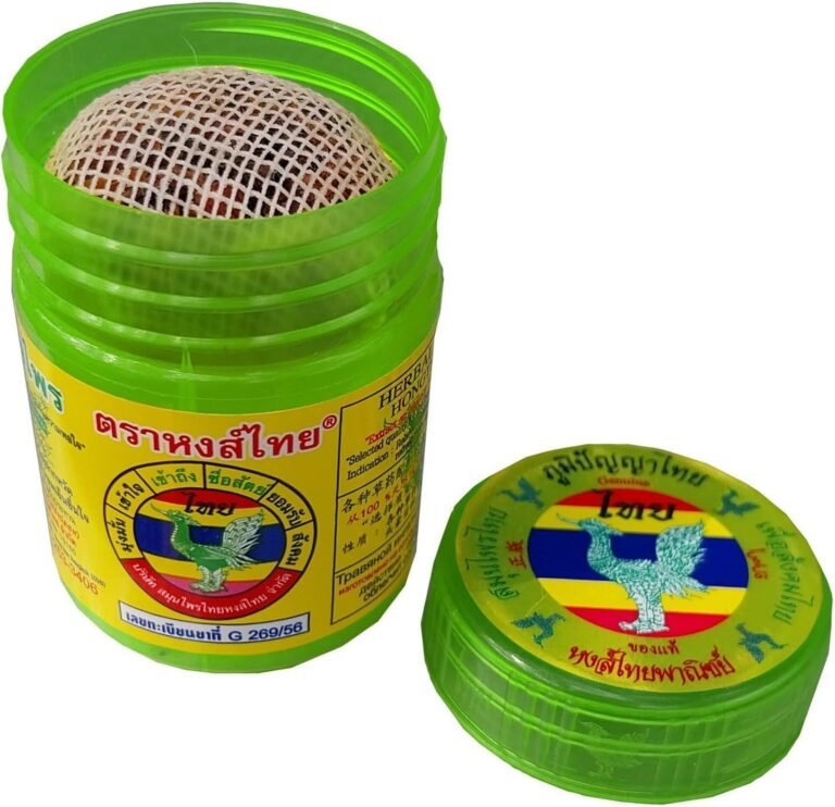 Hong Thai Green Herbal Nasal Relief - Thai Herbal Blend for Natural ...